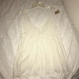 American Eagle Polka Dot Top